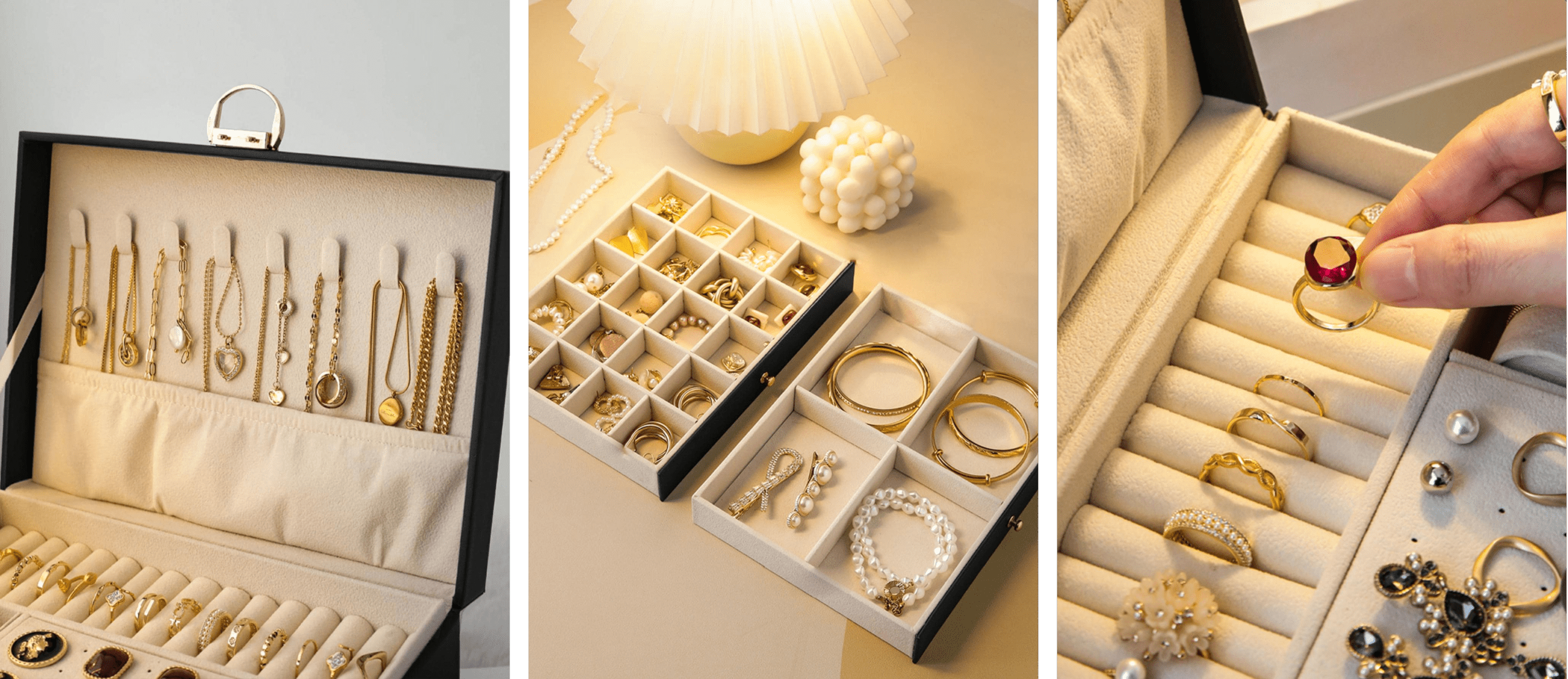Rangements pour bijoux